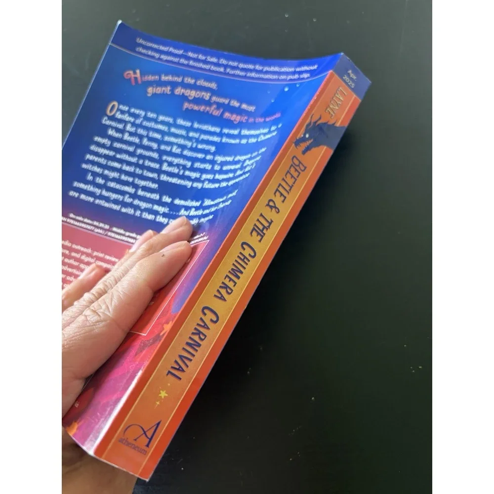 Beetle and The Chimera Carnival By Aliza Layne Paperback Advance Copy  Book